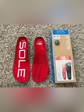 SOLE Active Medium Insoles -Custom Moldable Orthotic (Wide)